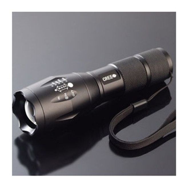 Hovedbilde LED lommelykt CREE XM-L T6 1600 Lumen, vanntett, ...