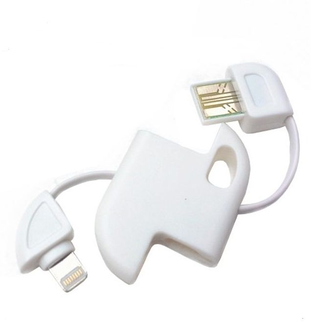 Hovedbilde Nøkkelring USB ladekabel for iPad iPod for iPhone ...
