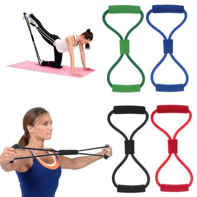 Hovedbilde Treningsstrikk for styrketrening, yoga, pilates ...