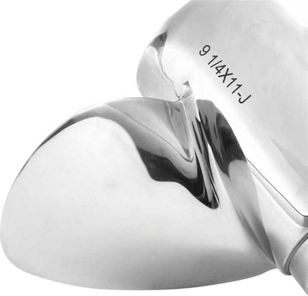 Yamaha 9,9, 15, 20 hk St&aring;l Propell 9 1/4x11